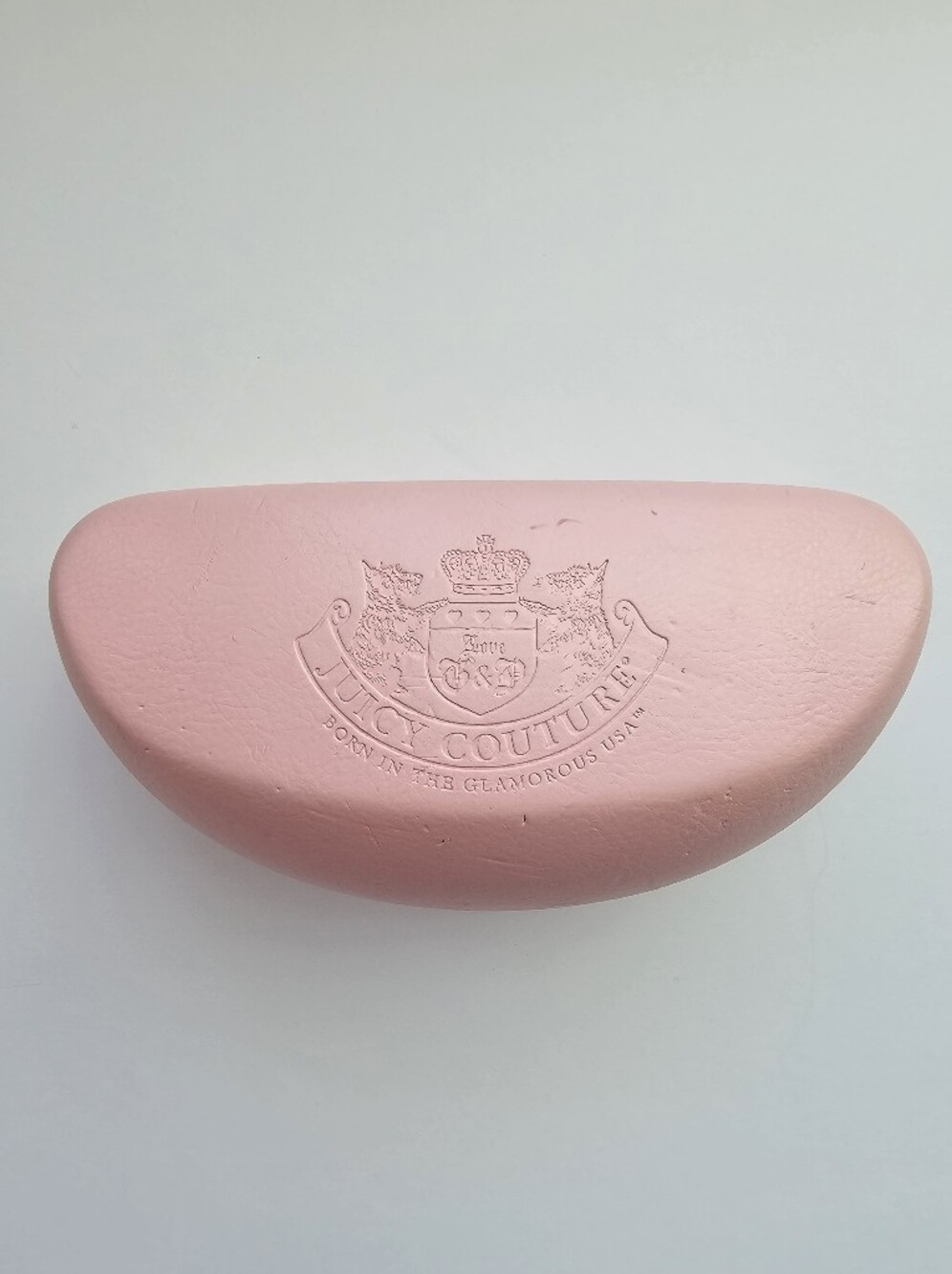 Vintage Juicy Couture Y2K Pink Clamshell Sunglasses Case - Shades of Couture